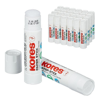 Клей-карандаш Kores "PaperStick", 10 г - 2