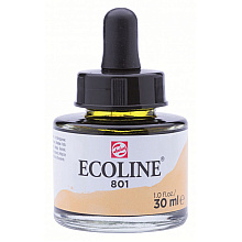 Жидкая акварель "ECOLINE", 801 золото, 30 мл