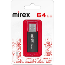 Карта памяти USB Flash 3.0 64 Gb UNIT BLACK