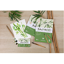 Блок-склейка для акварели "Bamboo", А4, 250г/м2, 20 листов