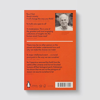 Книга на английском языке "Thinking Fast and Slow", Kahneman Daniel - 2
