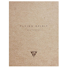Скетчбук "Flying Spirit", 16x21 см, 90 г/м2, 60 листов, бежевый