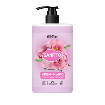 Мыло-крем "Effect Sanfito" цветочный микс, 1 л