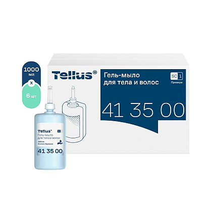 Мыло-гель Tellus Премиум для тела и волос 1 л, SC1 - 2