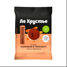 Полоски кондитерские "ЛеХрустье", карамель и тирамису