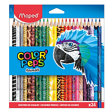Цветные карандаши "Color' Peps Animal"
