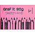 Скетчбук "Graf It", A5, 90 г/м2, 80 листов, розовый