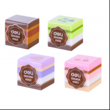 Ластик Deli "Cake Eraser", ассорти