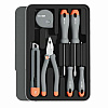 Набор ручного инструмента Deli HS H1001-ADE, 15 предметов, бокс, Soft Touch, оранжевый - 2
