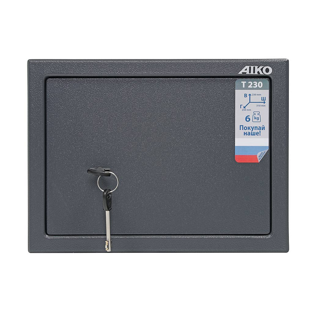 Мебельный сейф AIKO "Т-230 KL", 230x310x250 мм - 3
