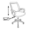 Кресло Бюрократ "CH-W695NLT", пластик, ткань, розовый TW-06A TW-13A - 6