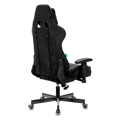 Кресло игровое Бюрократ VIKING "KNIGHT FABRIC", ткань, металл, черный - 4