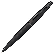 Ручка шариковая автоматическая "Cross ATX Brushed Black", 0.7 мм, черный, стерж. черный