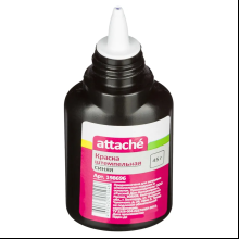 Краска штемпельная "Attache", 45 г, синий