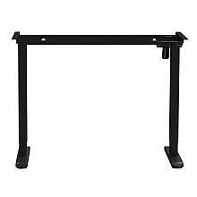 Каркас стола с электроприводом одномоторный AOKE, Well Desk BASIC, черный (AK-LCSM01ST-M60-BK)