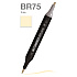 Маркер перманентный двусторонний "Sketchmarker Brush", BR75 клён