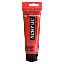 Краски акриловые "Amsterdam", 396 красный нафтоловый средний, 120 мл, туба