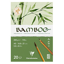 Блок-склейка "Bamboo", А5, 250г/м2, 20 листов