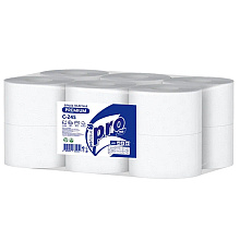 Бумага туалетная  PROtissue 120м, 2 слоя, Instant, 100% целлюлоза