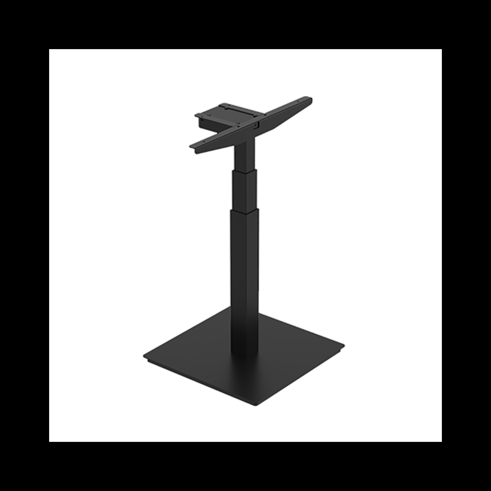 Каркас стола с электроприводом одномоторный AOKE, Well Desk Bar, черный (AK1E-YZF3.BL)