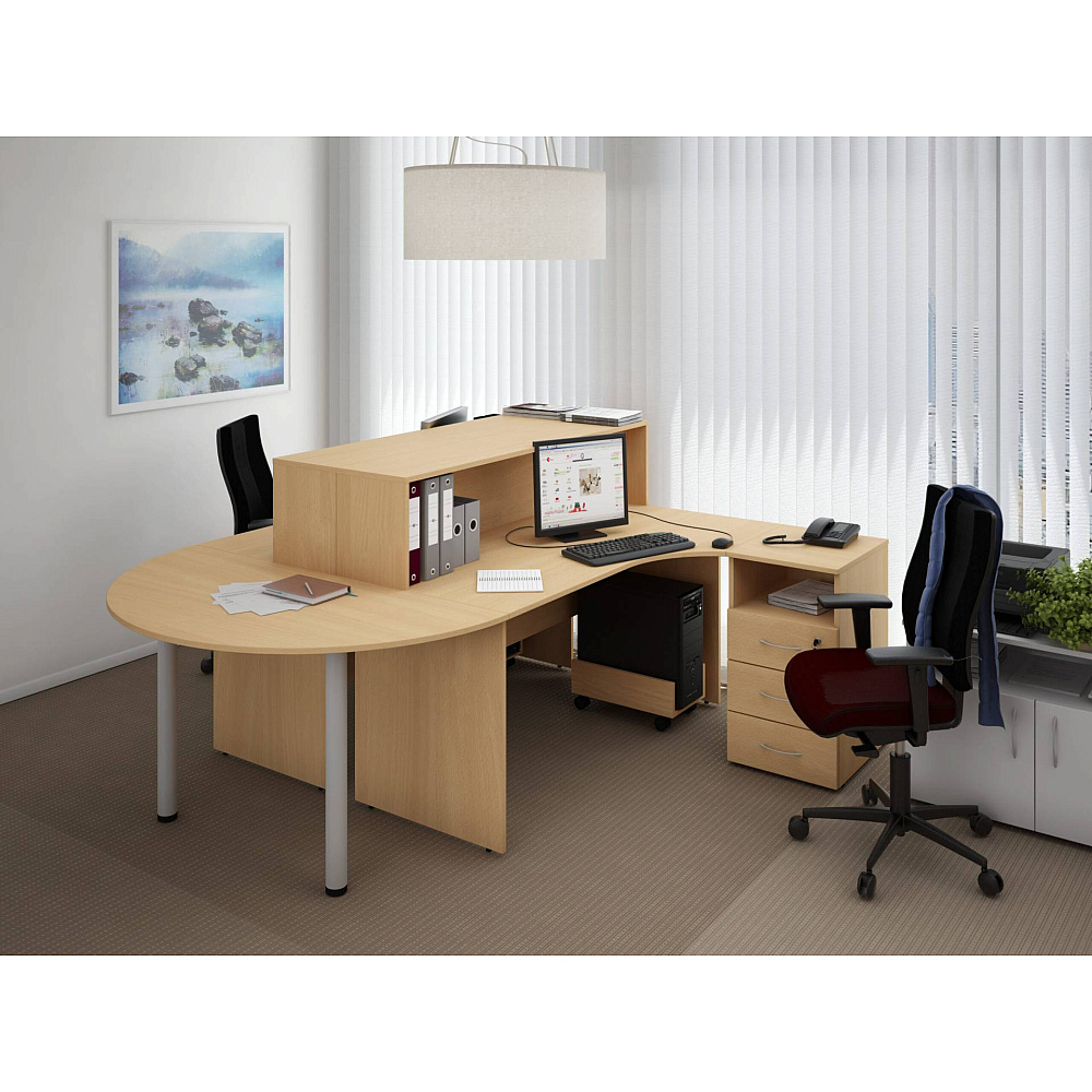 Коллекция Столица шкаф для одежды С-016/2, 400х592х1880 мм, бук - 3