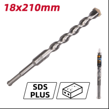 Бур по бетону Deli YS EDH-Y18210,18 x 210 мм, SDS-PLUS