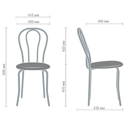 Стул SitUp TULIPAN Chrome - 4