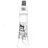 Краски масляные Renesans "Oils for art", 01 белила цинковые, 140 мл, туба