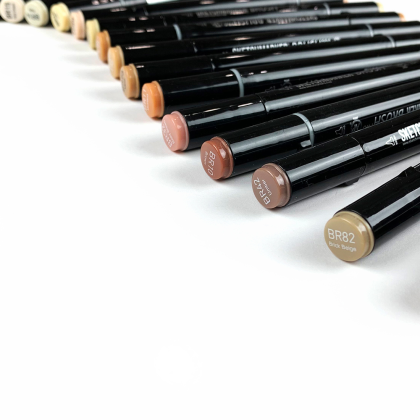 Маркер перманентный двусторонний "Sketchmarker Brush", GG2 серо-зеленый 2 - 3