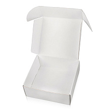 Коробка подарочная "Zand L", 26,3x24,3x10,3 см, белый