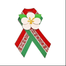Бутоньерка с булавкой "Цветы Великой Победы"