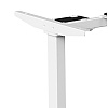Стол с электроприводом WellDesk Prime 1300x675х18 белый/сосна аланд полярная (9191462+9072455) - 8
