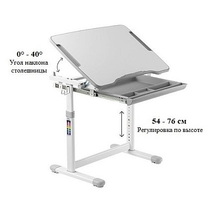 Комплект Ergosmart ученический Smart B207EDU: комплект мебели (парта и стул) B207EDU - 2