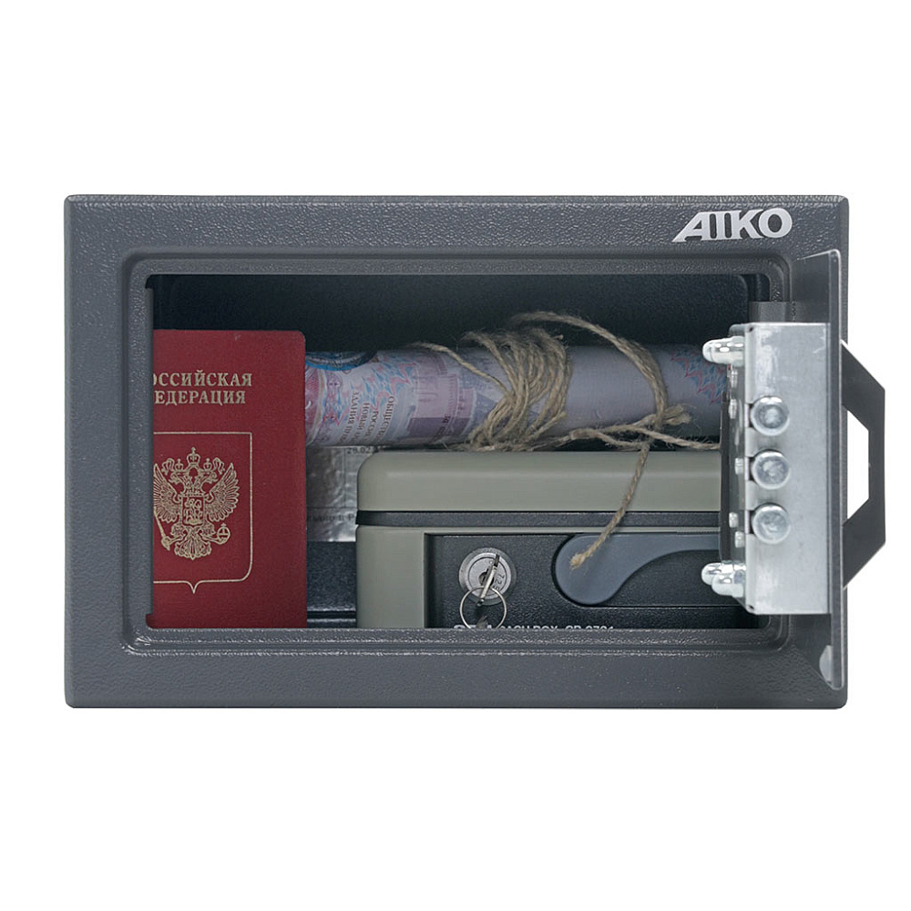 Мебельный сейф AIKO Т-170 EL, 170x260x230 мм - 3