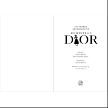 Книга на английском языке  "The World According to Christian Dior", Mauriès P.