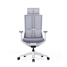 Кресло для руководителя SitZone E-303-001A-P1-WH сетка, серый, -30%