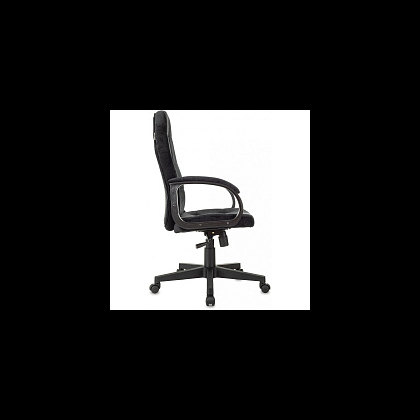 Кресло для руководителя Бюрократ CH 002 Fabric ткань, черный 3C11, крестов. пластик - 3