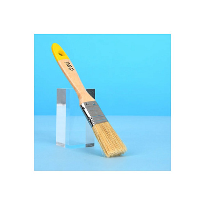 Кисть малярная плоская Deli YS EDL509121, 1"-25 мм, деревянная рукоятка, искусственная щетина - 2