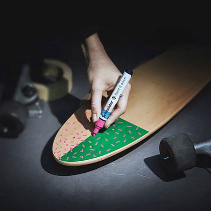 Маркер акриловый "Schneider Paint-It 320", желтый - 3