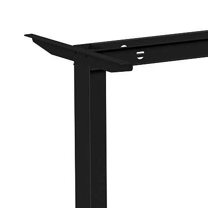 Стол с электроприводом WellDesk Basic 1200x675х18 черный/белый альпийский (9191456+9197776) - 6