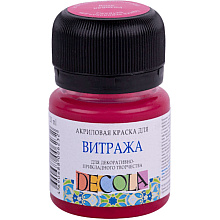 Краска акриловая для витража "Декола"