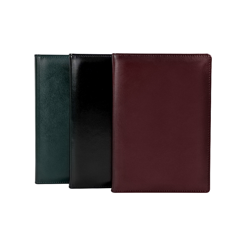 Ежедневник недатированный "Pelle Siena", А5, 272 страницы, бургунди - 13