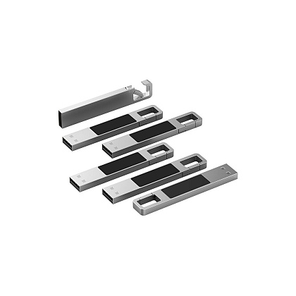 USB Flash накопитель 2.0 16 Gb ZC-010, металл, зеленый - 2