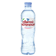 Вода питьевая "Святой Источник", негазированная, 0.5 л