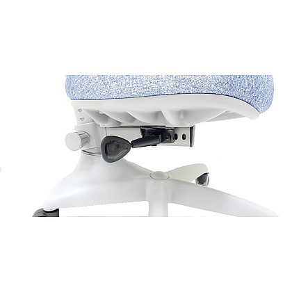Кресло детское Comf-Pro UR-C3 SPEED ULTRA Chair, пластик, ткань, голубой джинс, пластик, корпус серый, с чехлом салатовым, серый - 6