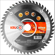 Диск пильный Krugo, 160x20 мм, 48Т