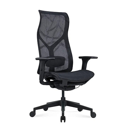 Кресло для руководителя SitZone CH-283A-P1 сетка, черный, -30%