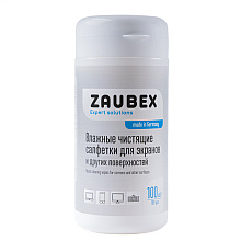 Салфетки чистящие универсальные "Zaubex" в тубе