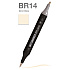 Маркер перманентный двусторонний "Sketchmarker Brush", BR14 шпатлевка