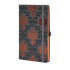 Блокнот "Copper baroqe", А5, 96 листов, черный, срез медный